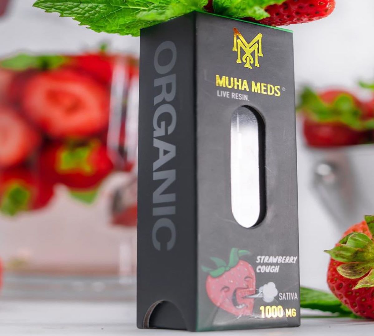 Muha Meds Strawberry Cough Cartridge